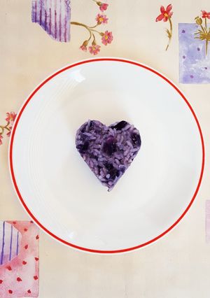 Foto di Risotto cuore di ametista