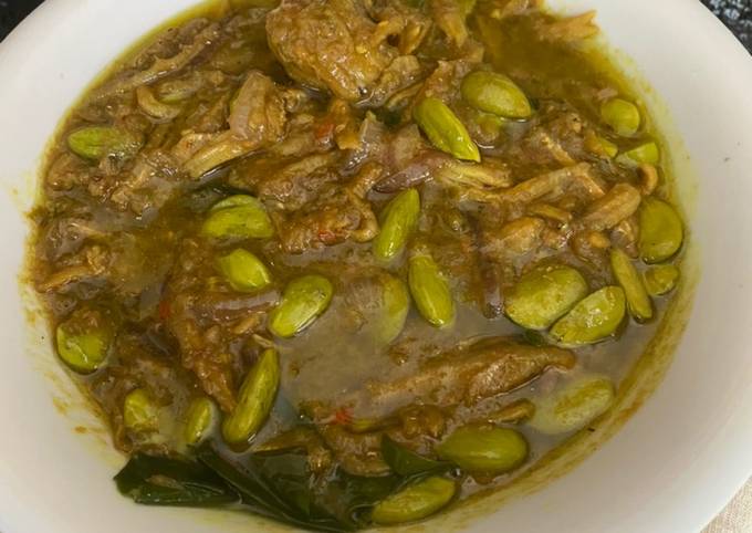 Sambal tempoyok petai darul makmur