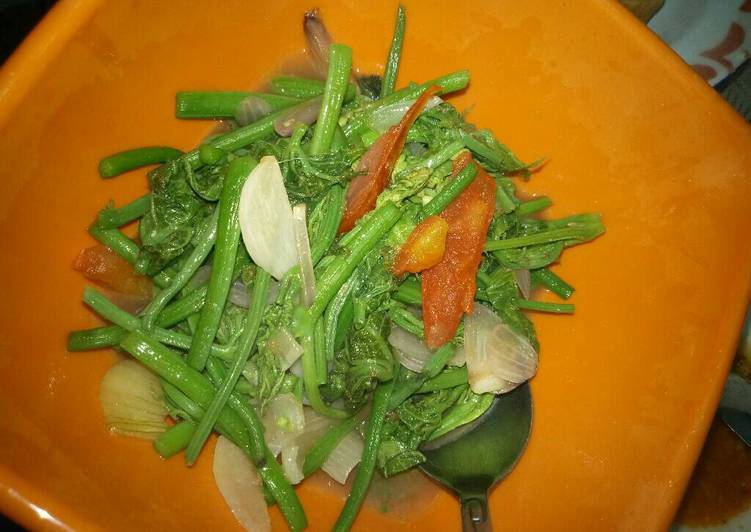 Resep Tumis Pucuk Labu Anti Gagal
