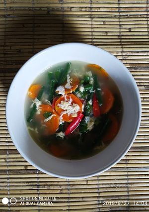 Foto resep Sup Kacang panjang simpel no ribet