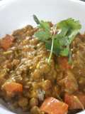 Exotic Curried Lentils