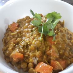 A picture of Exotic Curried Lentils.
