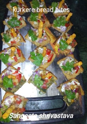 A picture of Kurkure bread bites.