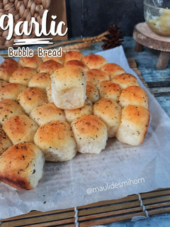 Foto resep Garlic Bubble Bread