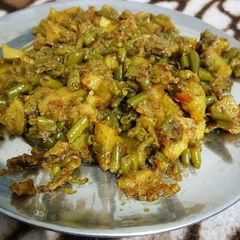 A picture of Aloo beans.
