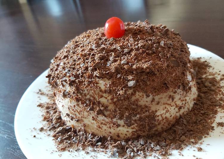 Eggless  chocolate  cake