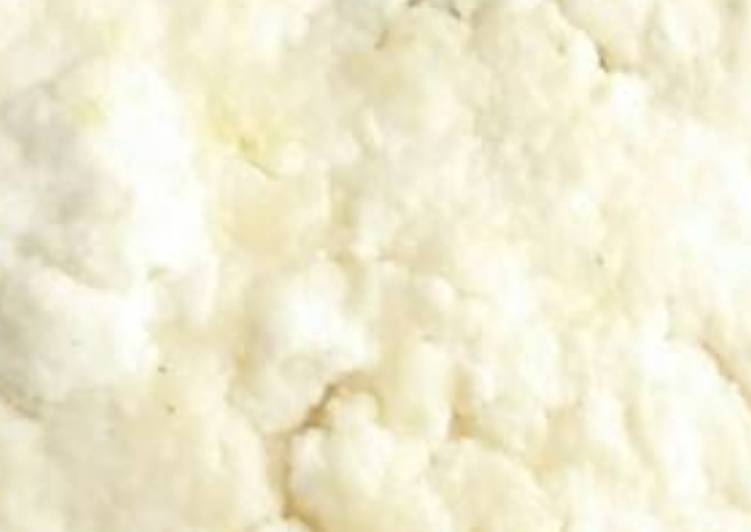 Homemade paneer