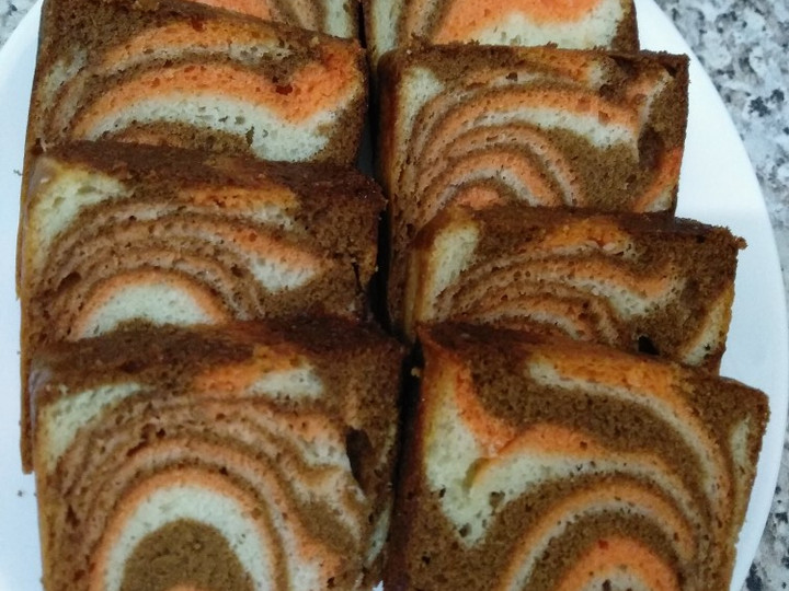 Resep Bolu Zebra Putih Telur Murah