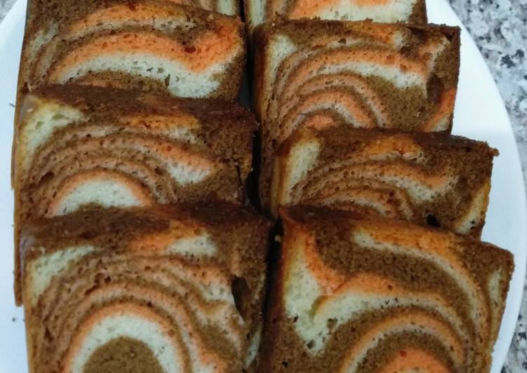 Bolu Zebra Putih Telur