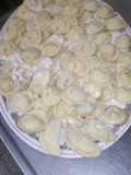 Capeletis con varios tipos de salsas!!!
