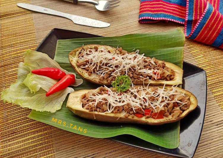 Resep Terong Isi Daging 🍆🍆 yang sempurna