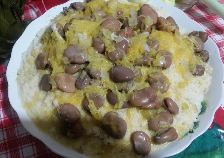 كسكسي مرق ابيض بالحليب