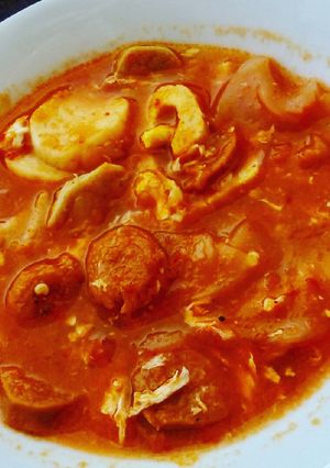 Foto resep Seblak kerupuk unyil
