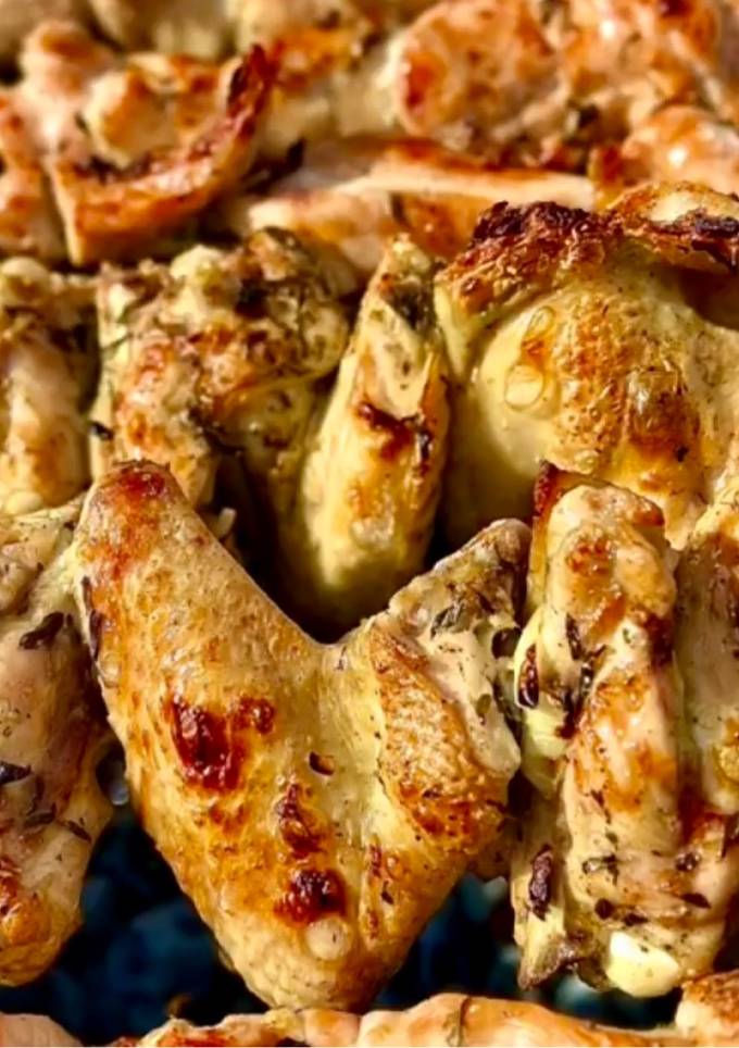 Курячі крильця на шампурах🍗