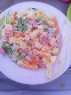 Foto resep Salad sayur ceria