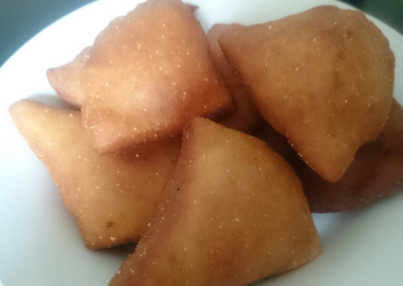 Lemon nutmeg mandazi