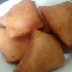 A picture of Lemon nutmeg mandazi.