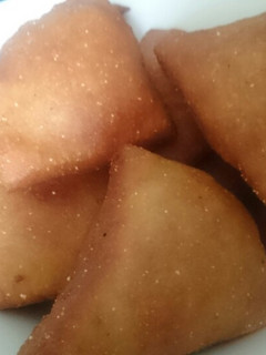 A picture of Lemon nutmeg mandazi.