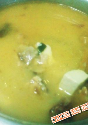Foto resep Panggang pari (PE) kuah Santan