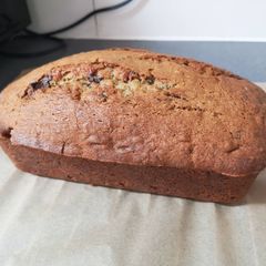 A picture of Banana & Chocolate Loaf Cake.