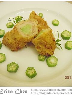 酥炸~~高麗菜肉捲 的食譜成品照片