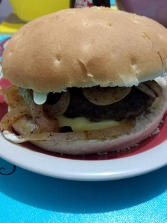 Una foto de Hamburguesa gringa