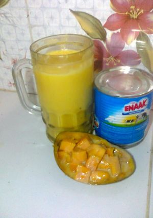 Foto resep Juz Mangga Kental Manis