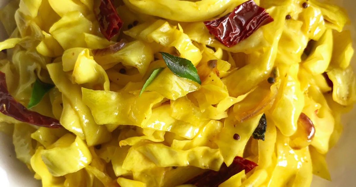 Resipi Sri Lankan Cabbage Varai 🇱🇰 oleh Nurul Kefftya - Cookpad