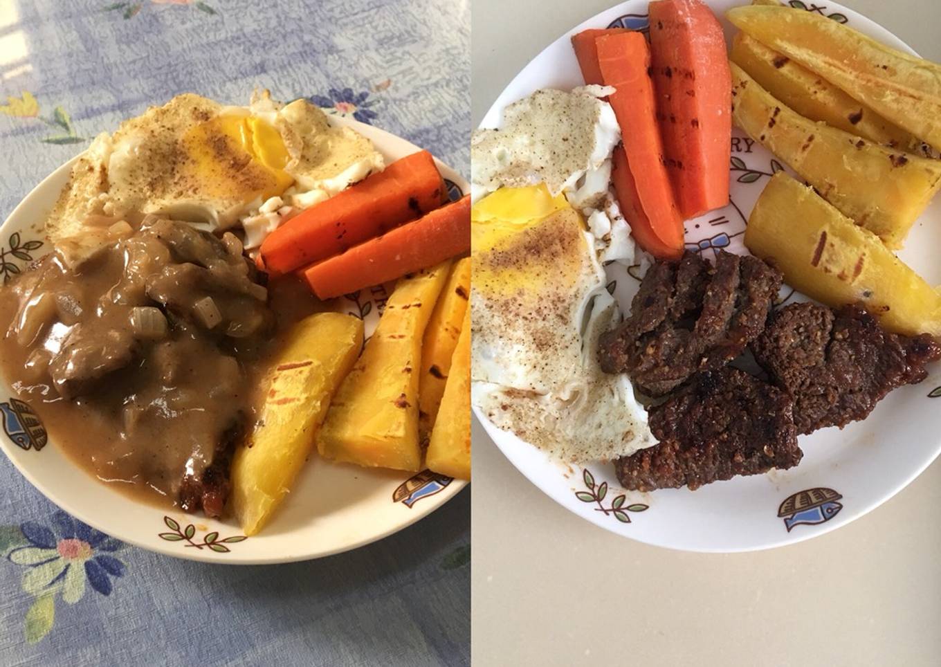 Steak daging sapi/ Niu bay ala taiwan tanpa mie