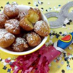 A picture of Castagnole morbide alle mele.