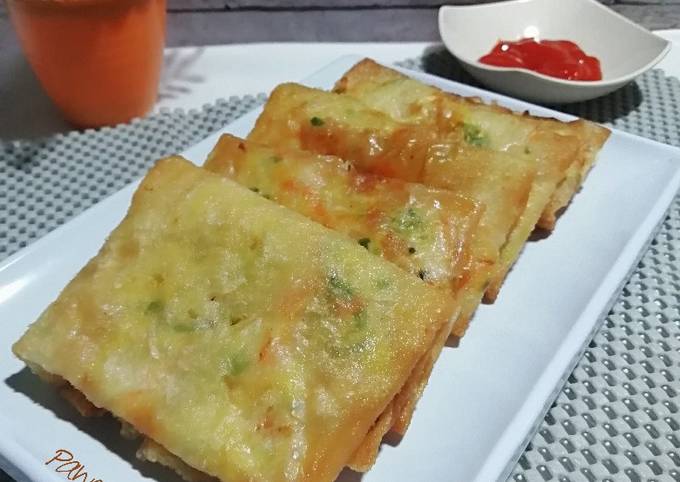 754.Martabak Sayur (Kulit lumpia Homemade)