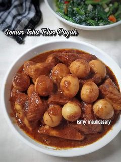 Foto resep Semur Tahu Telur Puyuh