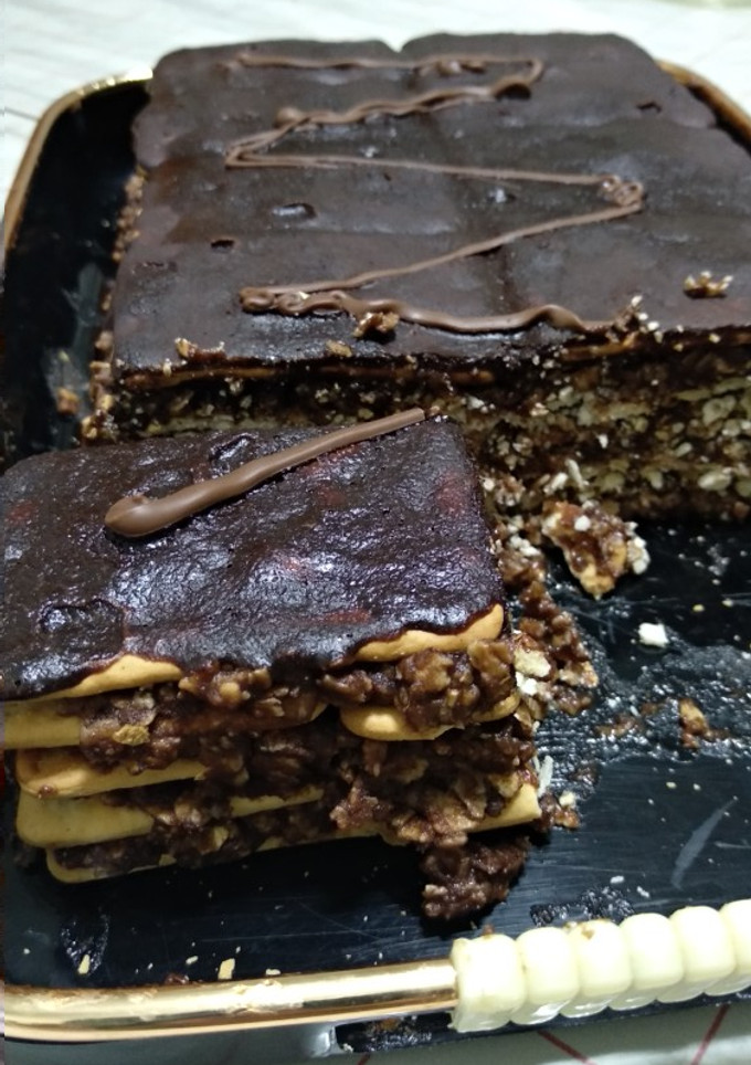 Una foto de Turrón de avena