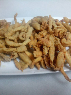 Una foto de Berenjenas fritas al modo del sur