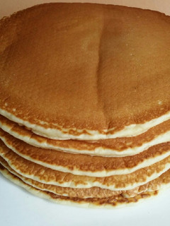 A picture of American pancakes.