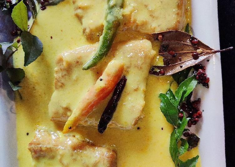 Recipe of Favorite Fish in flavoured cream