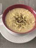Crema de papa y pollo en olla de cocción lenta