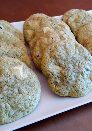 Foto principal de Galletas de té matcha abizcochada