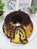 Marmer Cake / Marble Cake Moist