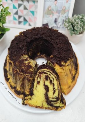 Foto resep Marmer Cake / Marble Cake Moist