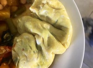 Una foto de Huevo estilo ponche c/ verduras