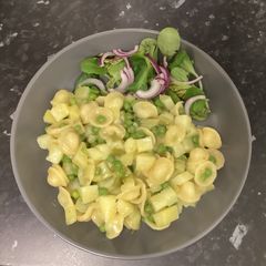 Pea and Potato Orecchiette A picture of Pea and Potato Orecchiette.