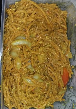 Foto resep Mi Lidi Spageti Batak / Mi gomak Goreng