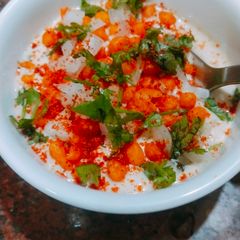 A picture of Boondi Raita.