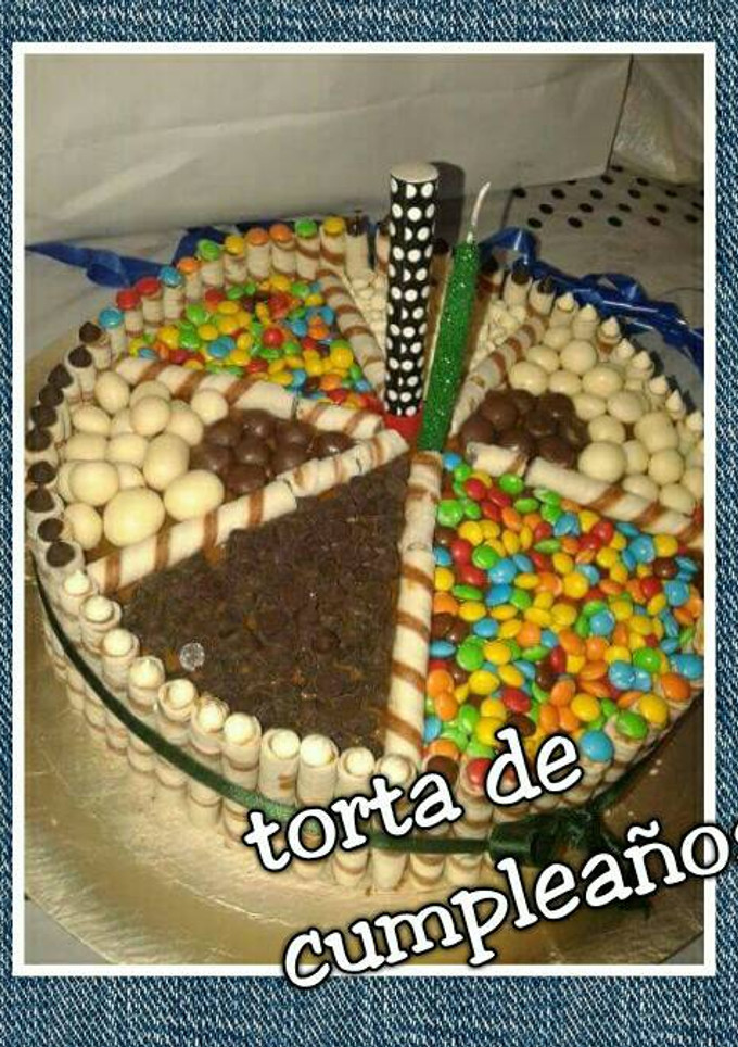 Una foto de Torta de cumpleaños alegre