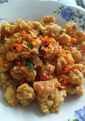 Foto resep Cumi tepung cabe garam