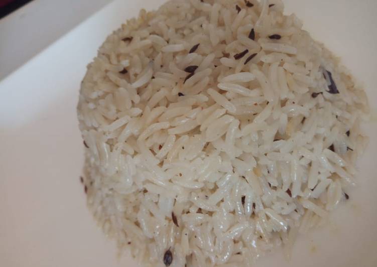 Steps to Make Perfect Cumin rice