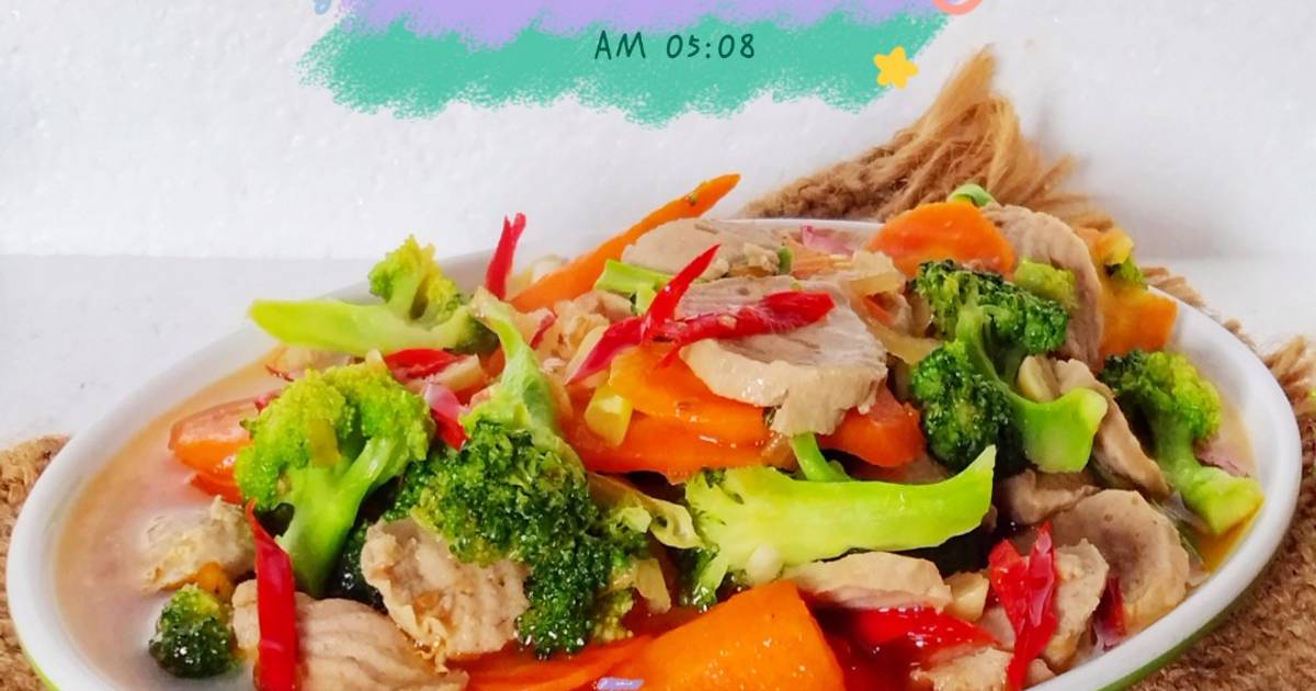 Resep Tumis Brokoli Wortel Paling Praktis dan Simple