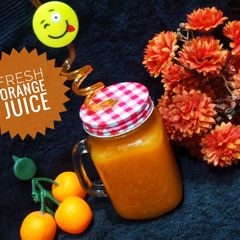 A picture of Fresh orange juice.