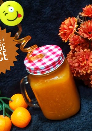 A picture of Fresh orange juice.